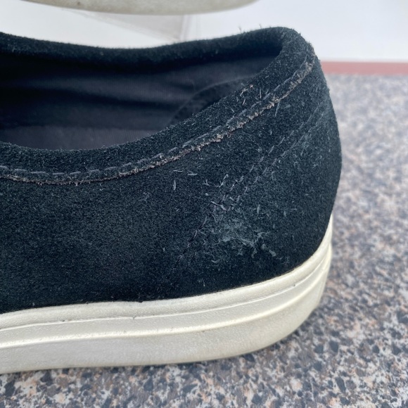 Saturdays Surf NYC Derek Mens Sneaker Black Suede Lace Up Shoes Size 9 - Picture 6 of 12